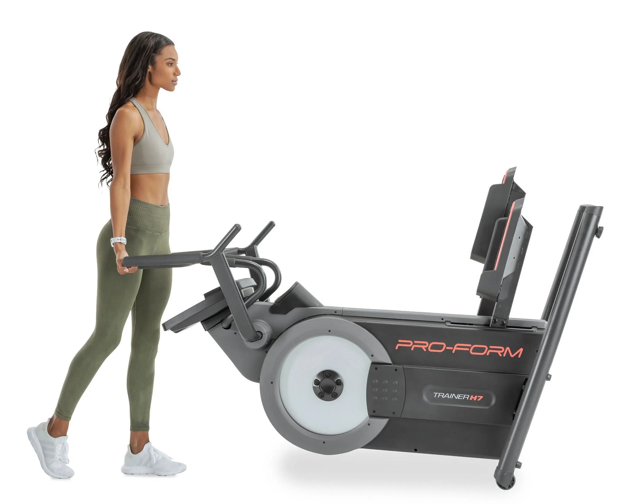 Trainer H7 iFit-Enabled Elliptical with 7” Touchscreen & Cooling Fan