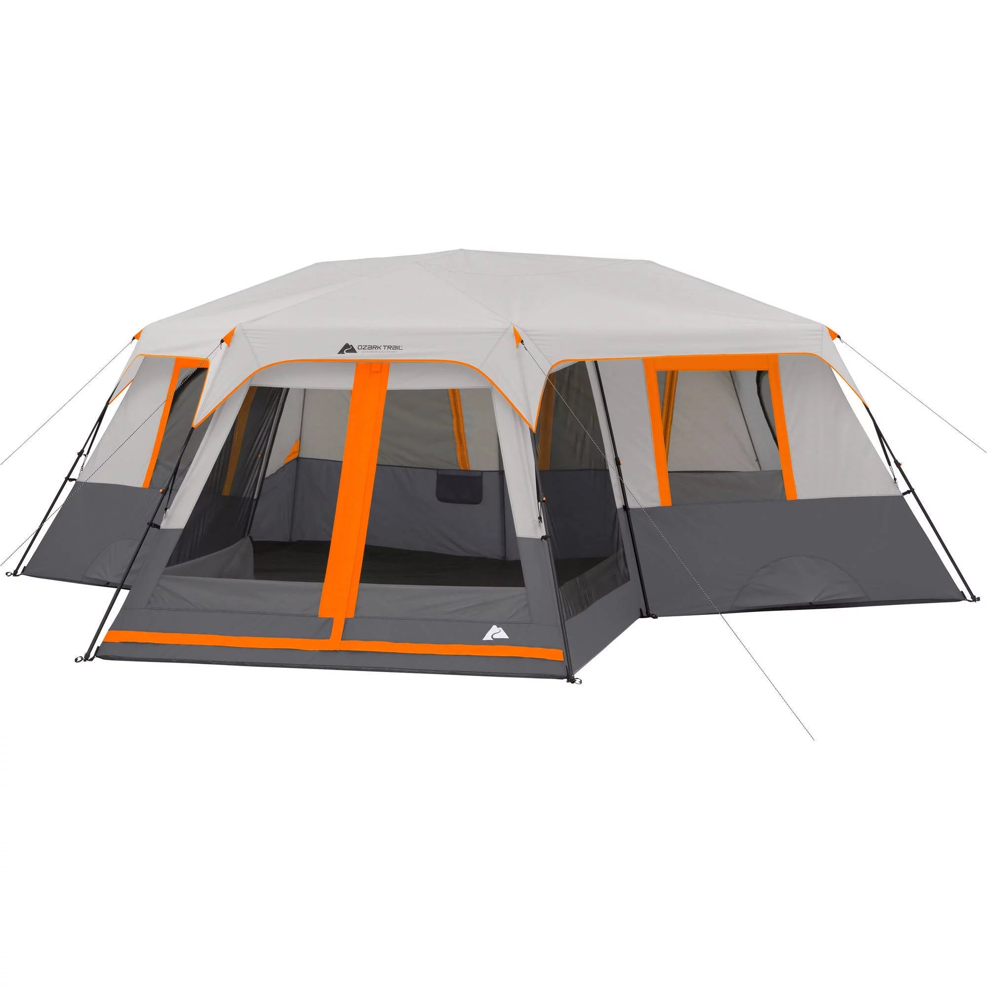 Spacious 12-Person 3-Room Instant Cabin Tent with Screen Room – 20' x 18', 56.5 lbs