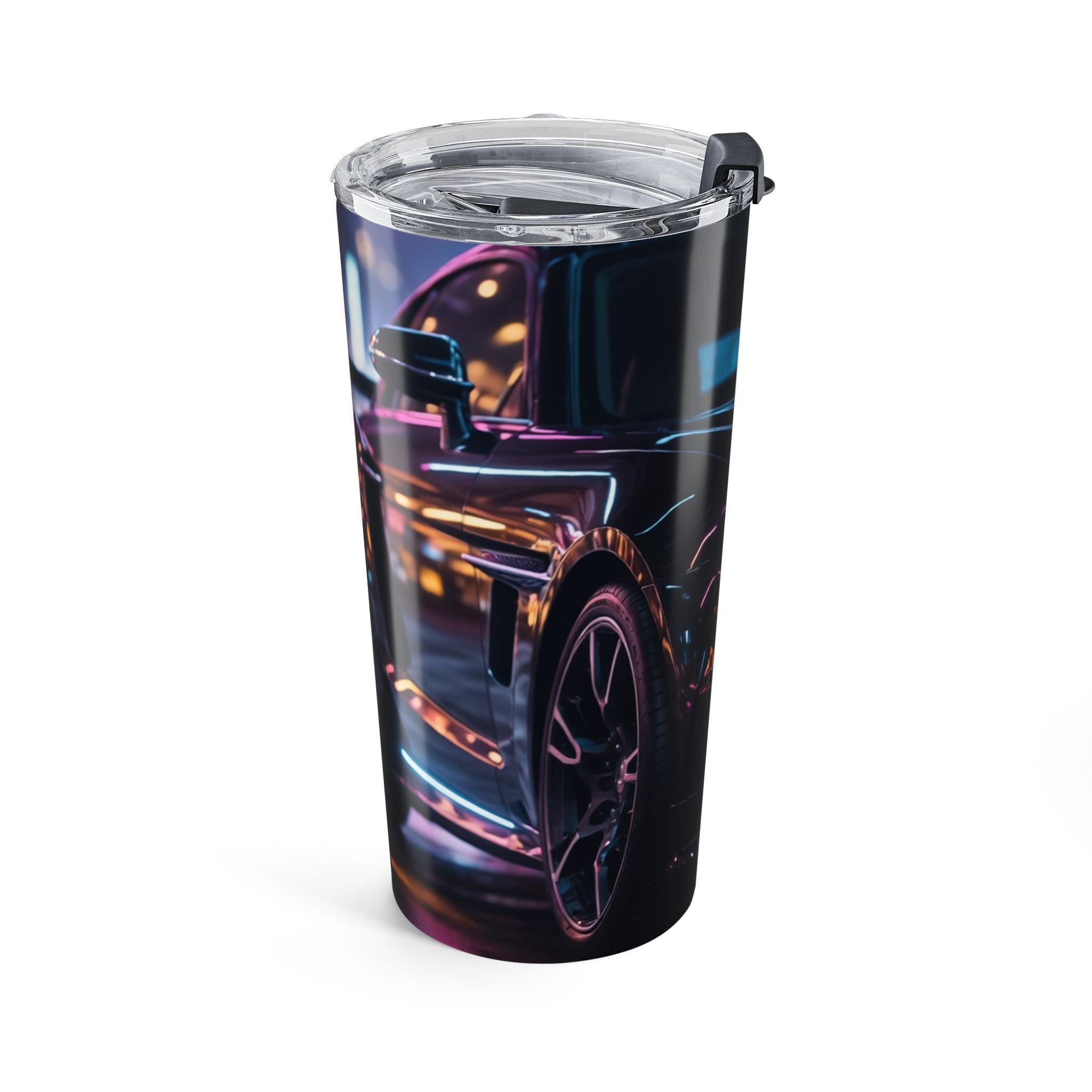 Copy of 20oz Travel Tumbler – Vintage World Travel Collage (Paris, London, Statue of Liberty)