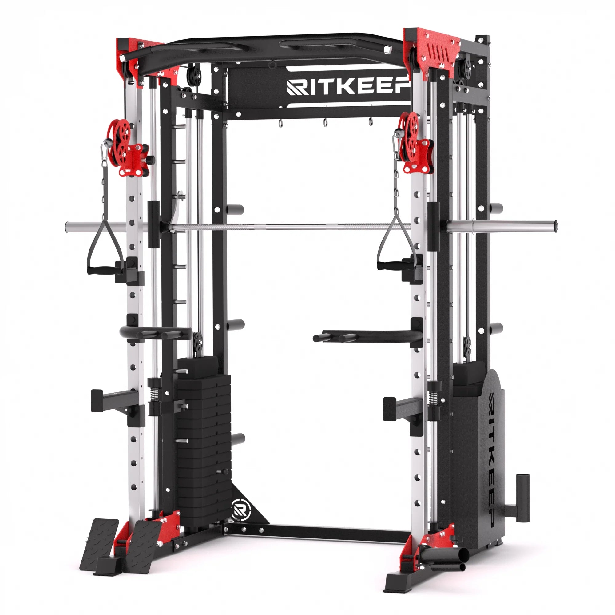 PMAX 5600 Home Gym Smith Machine with Integrated Weight System