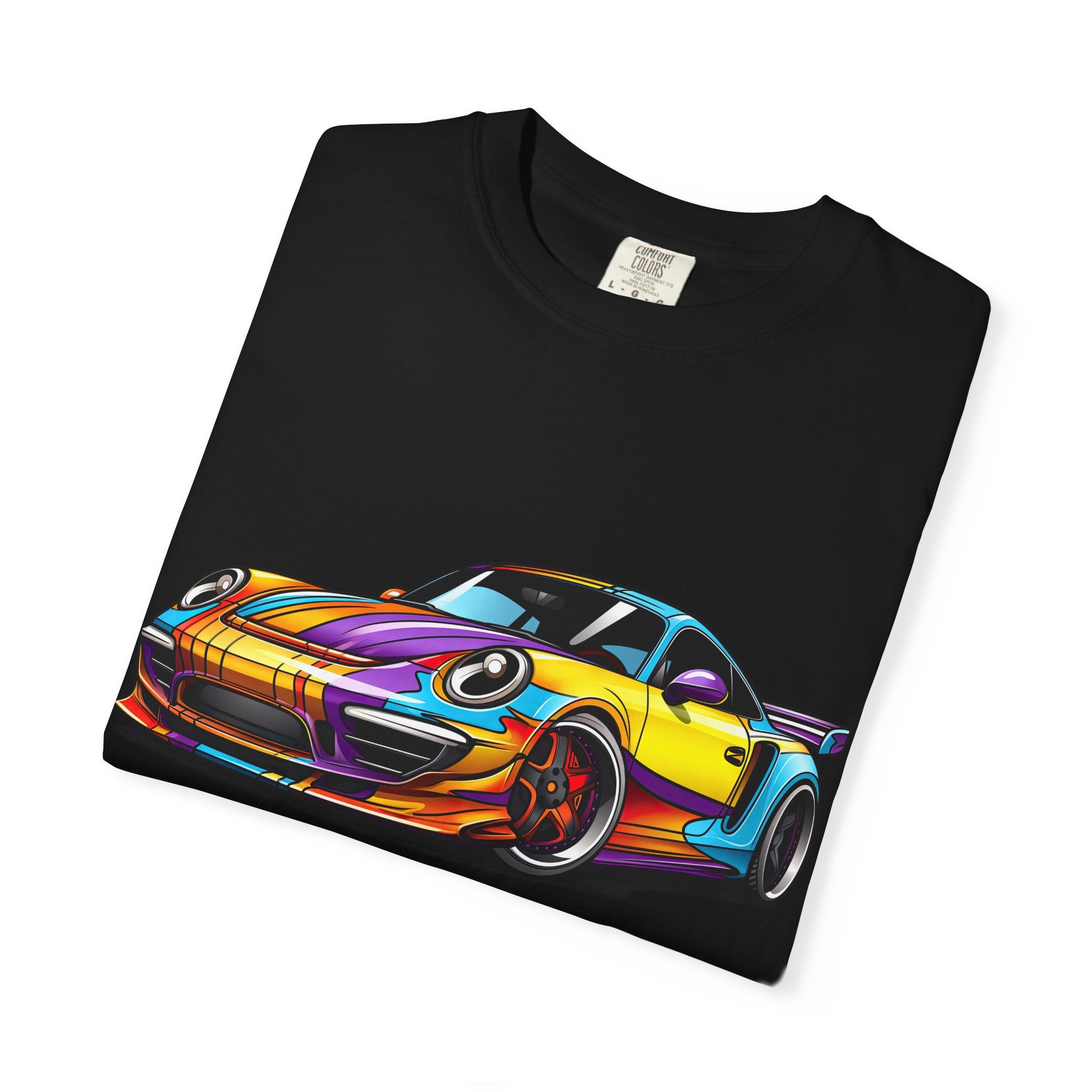 Psychedelic Sports Car T-Shirt