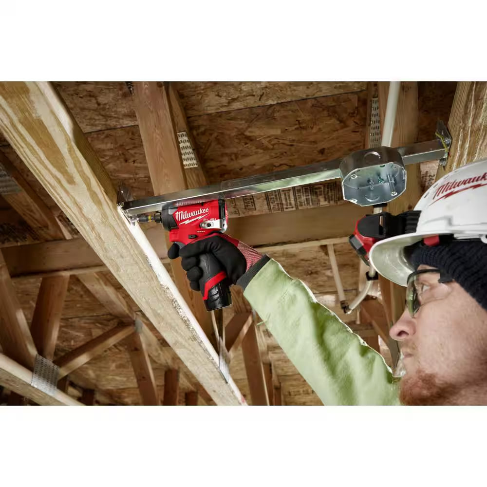 M12 FUEL 12V Brushless Cordless Hammer Drill & Impact Driver Combo