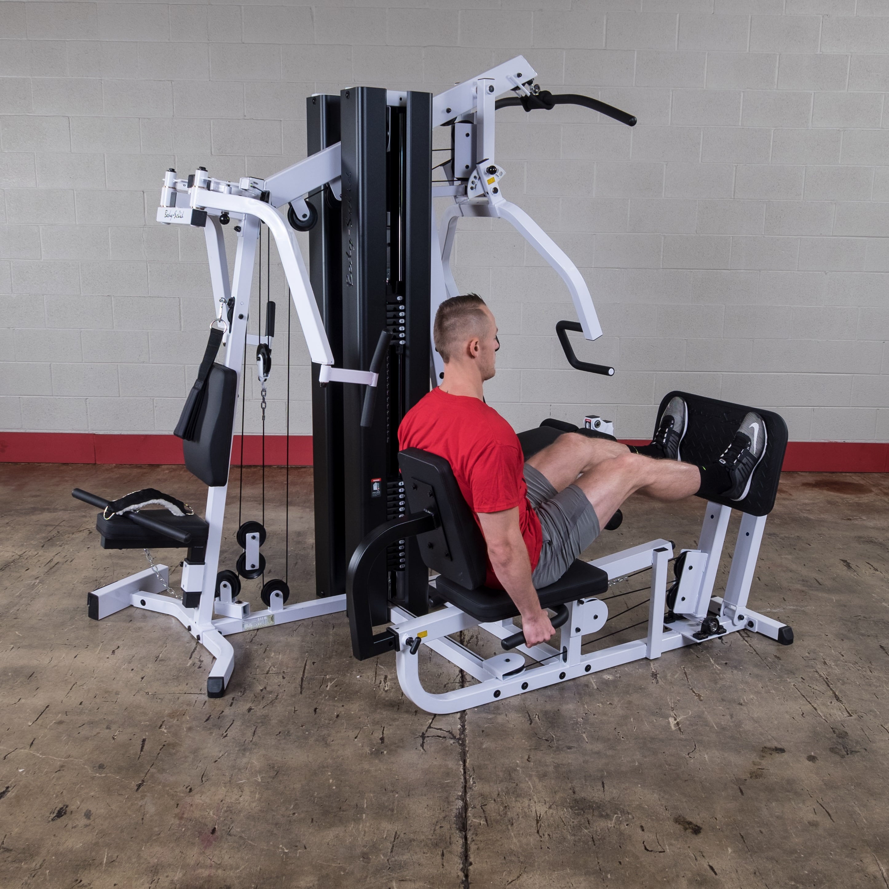 Body-Solid EXM3000LPS Multi-User Commercial Gym with Dual Weight Stacks and 3 Stations