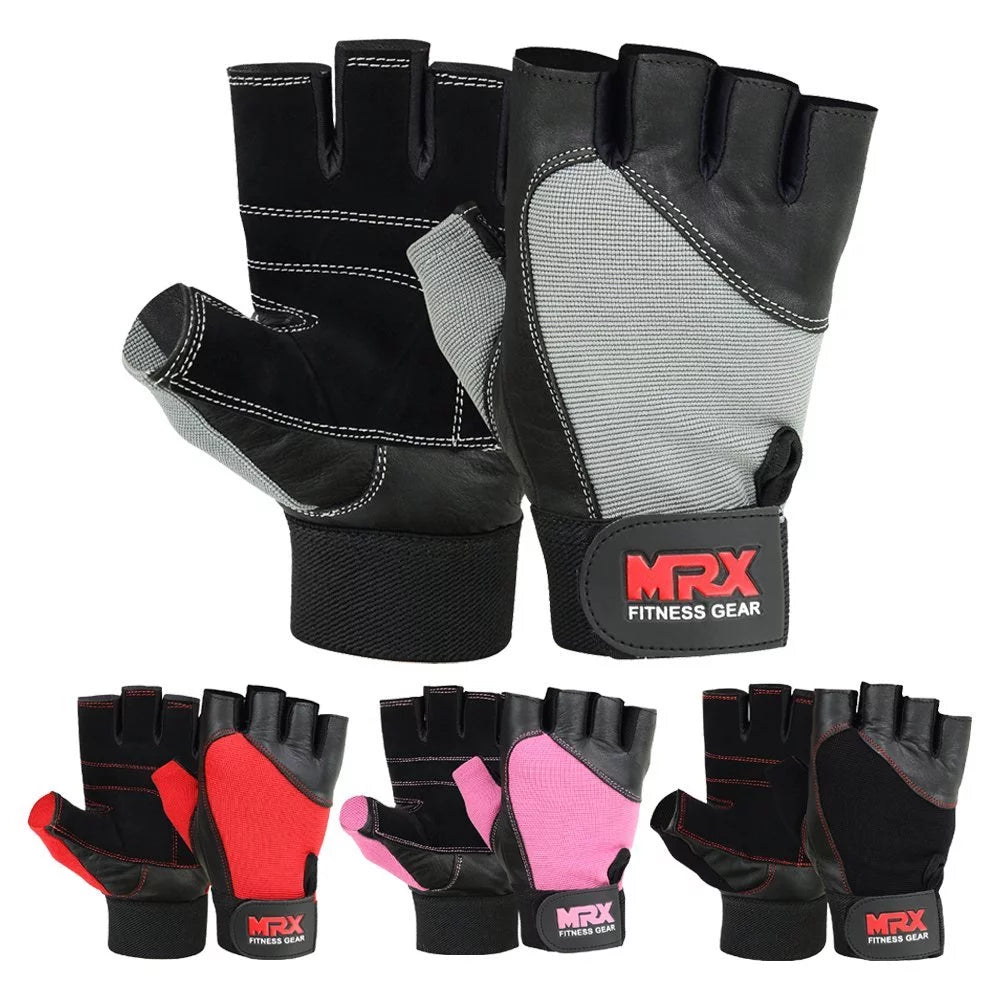 Weight Lifting Gloves for Gym, Training, and Fitness – Men & Women, Grey, Size S
