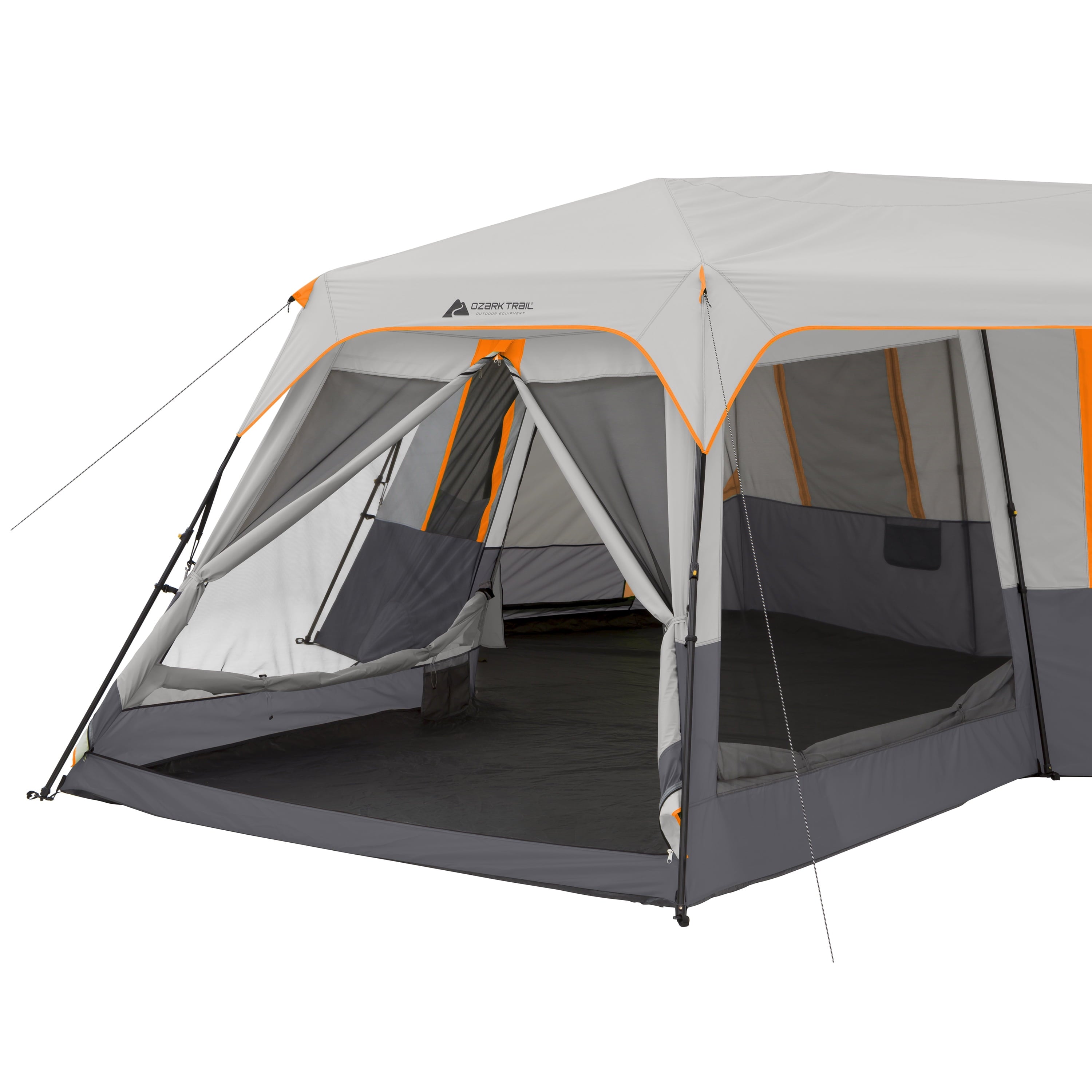 Spacious 12-Person 3-Room Instant Cabin Tent with Screen Room – 20' x 18', 56.5 lbs
