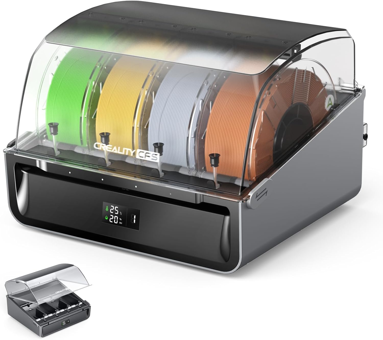Creality Official CFS, Multi Color 3D Printer Automatically Filament System, Anti-Moisture Filament Storage