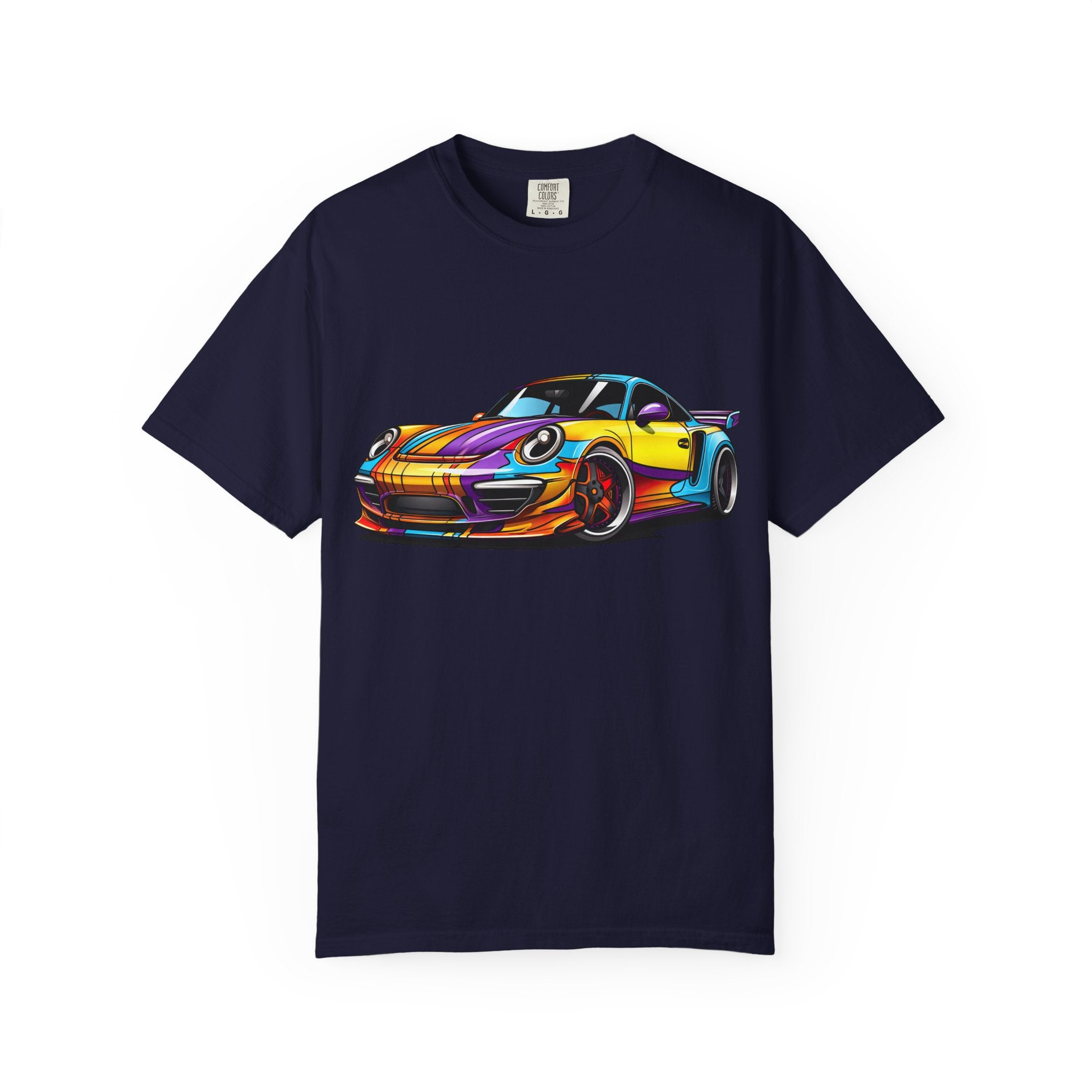 Psychedelic Sports Car T-Shirt