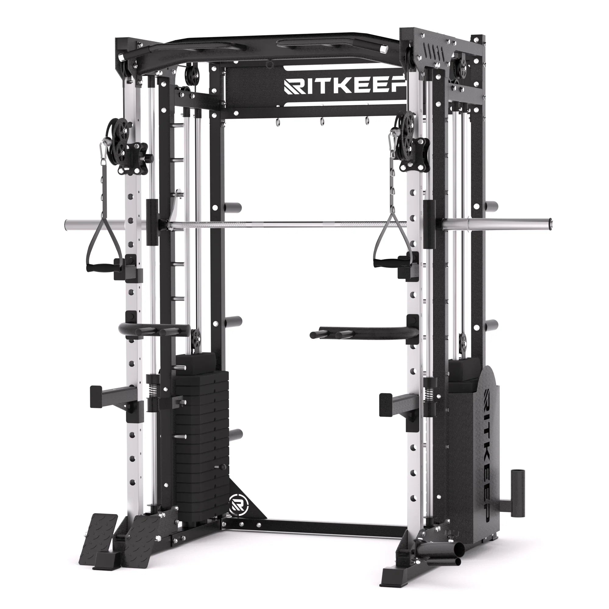 PMAX 5600 Home Gym Smith Machine with Integrated Weight System