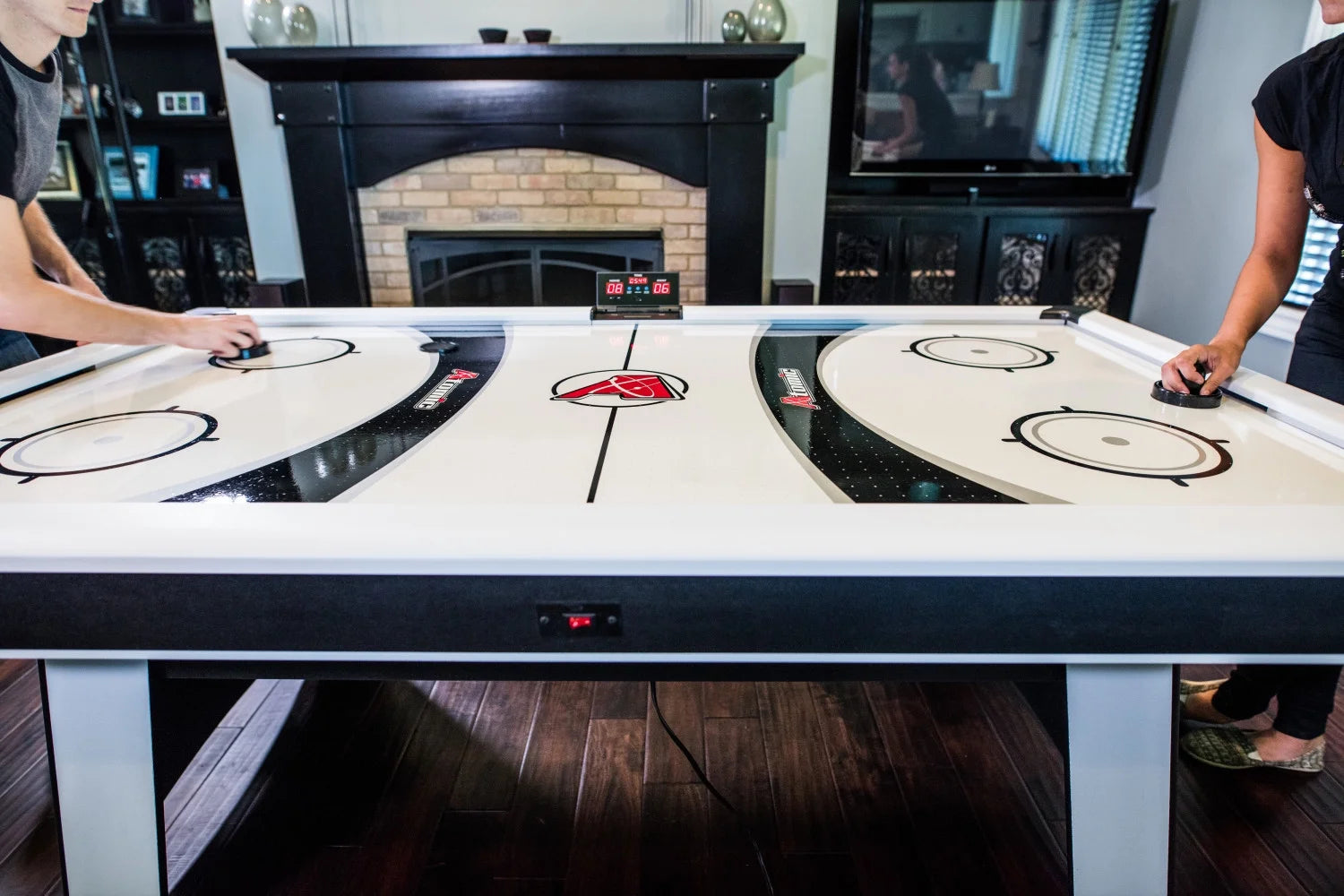 Blazer 7' Air Hockey Table – Powerful Blower, Electronic Scoring & Durable Design