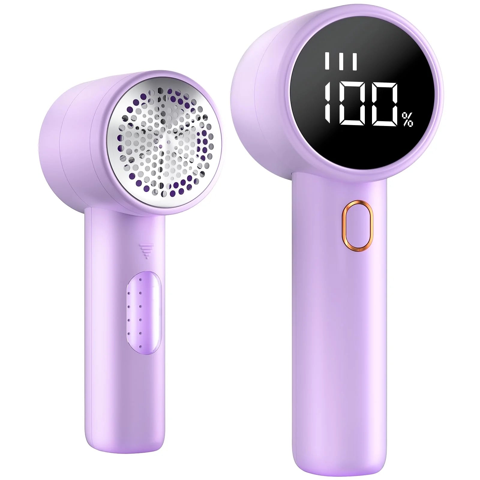 Rechargeable Fabric Shaver - 3-Speed Lint Remover with LED Display & 6-Blade Design for Clothes, Furniture, Sweaters, and Blankets