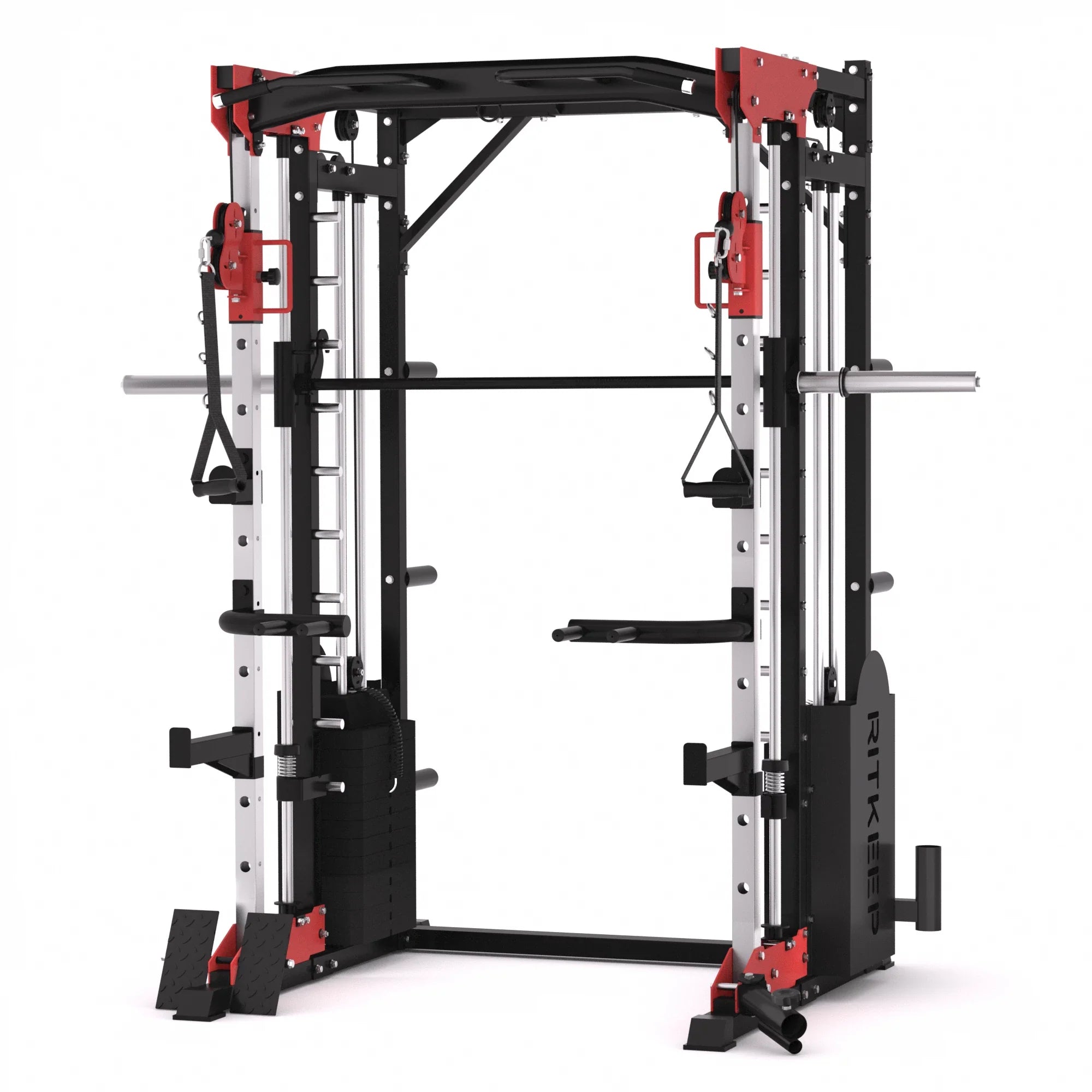 PMAX 5600 Home Gym Smith Machine with Integrated Weight System