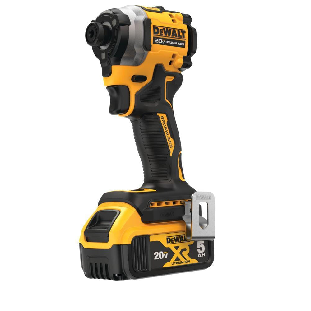ATOMIC 20V MAX Brushless Impact Driver Kit with 5Ah Battery, Charger & Bag