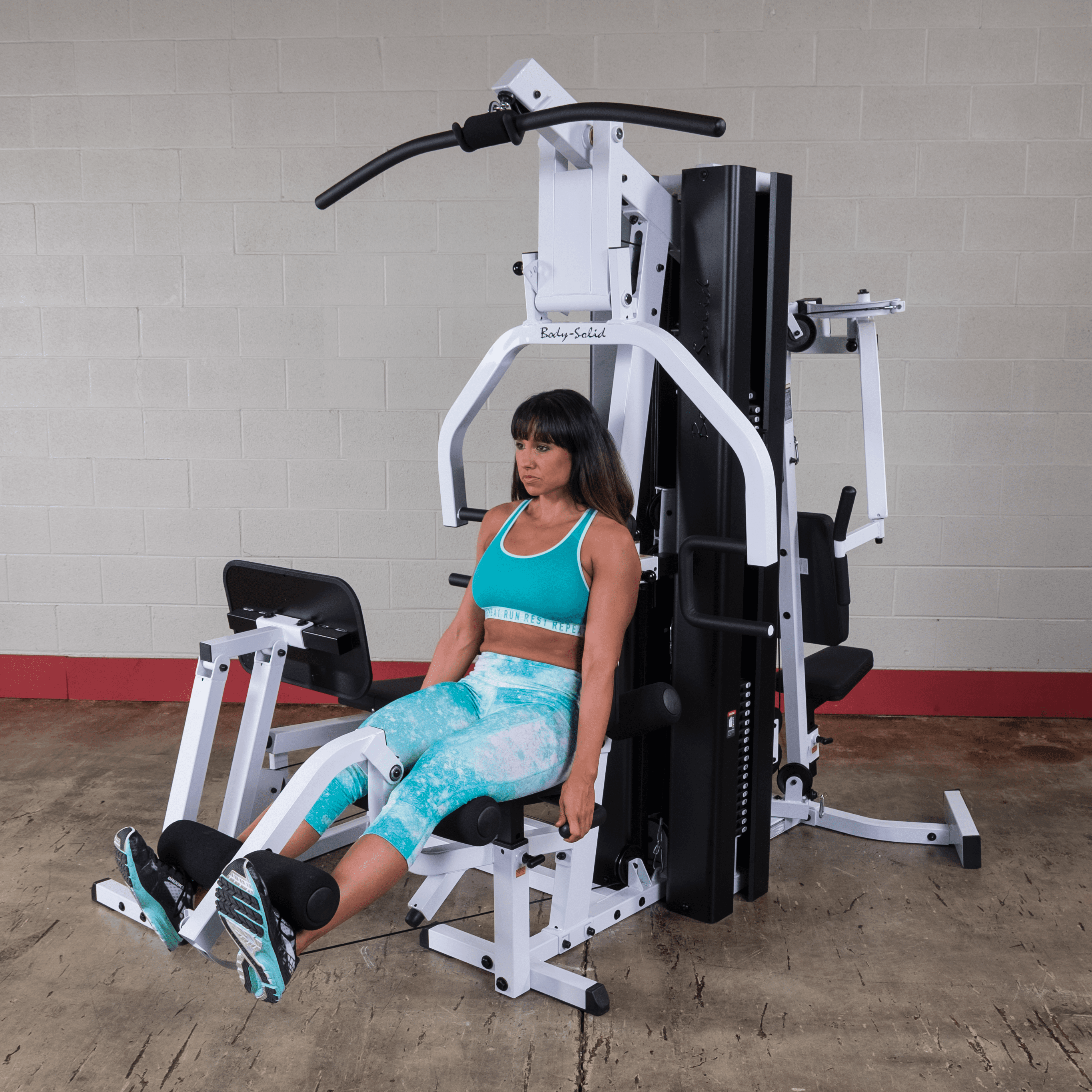 Body-Solid EXM3000LPS Multi-User Commercial Gym with Dual Weight Stacks and 3 Stations