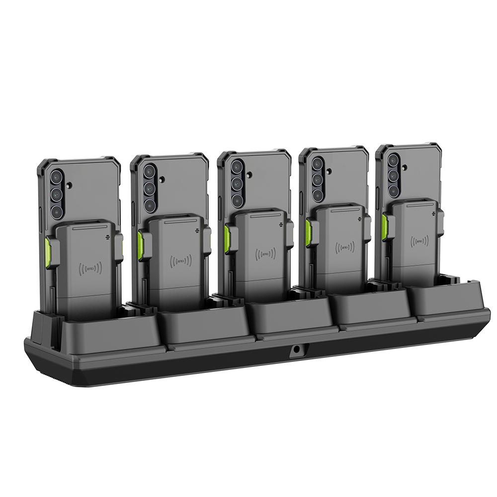 KOAMTAC 5-Slot Charging Cradle for KDC1000, KDC1100, KDC1200 and KBCC Galaxy A35, A36, A56