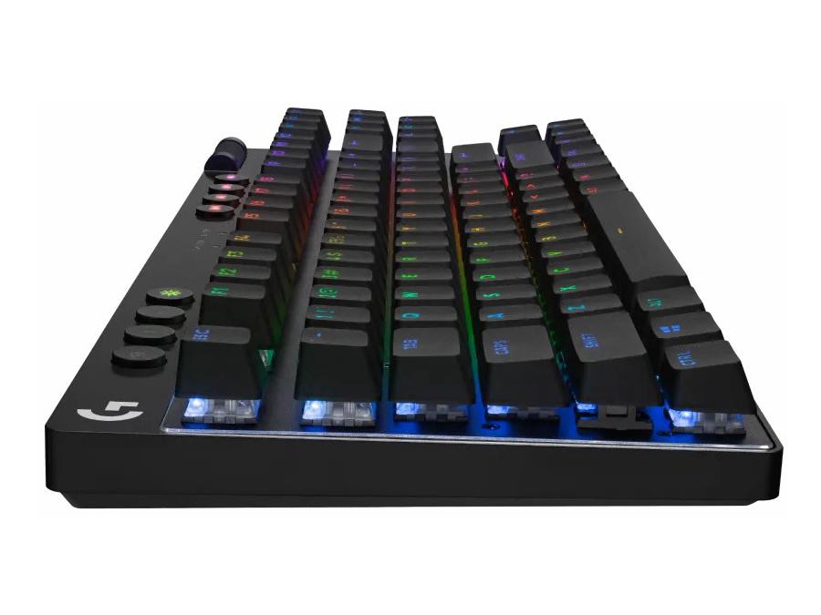 Logitech G Pro X TKL LIGHTSPEED Gaming Keyboard - Tactile - Black - view 3