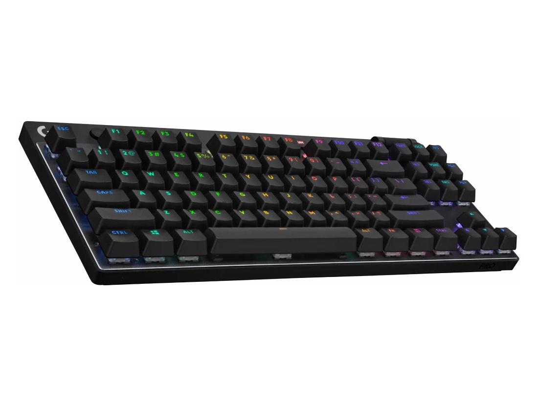 Logitech G Pro X TKL LIGHTSPEED Gaming Keyboard - Tactile - Black