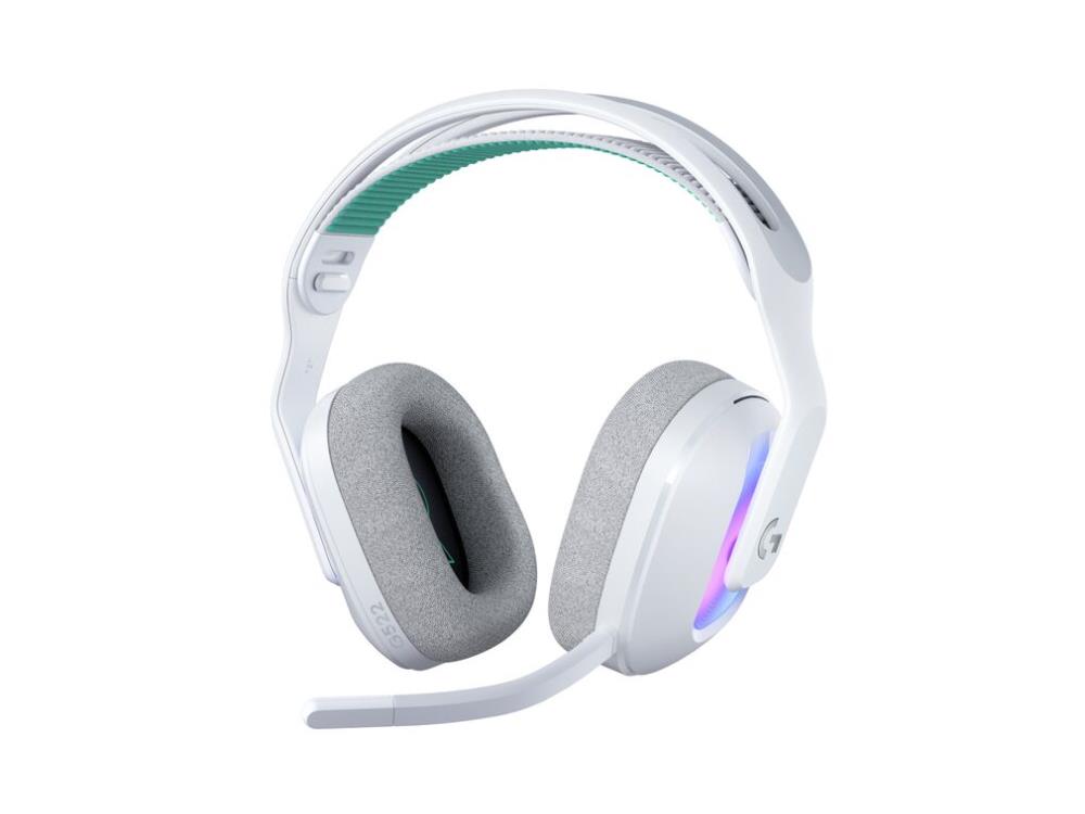 Logitech G522 LIGHTSPEED Wireless RGB Gaming Headset (White)