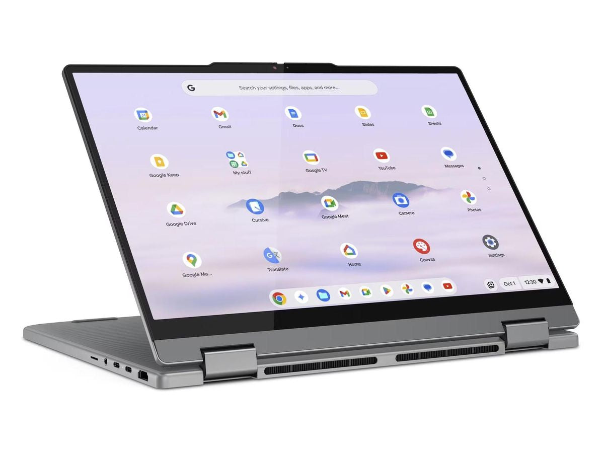 Lenovo Chrome Plus 2in1 Intel Chromebook - 14" Touch Core 5 120U 8GB RAM 128GB