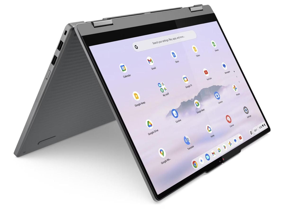 Lenovo Chrome Plus 2in1 Intel Chromebook - 14" Touch Core 5 120U 8GB RAM 128GB