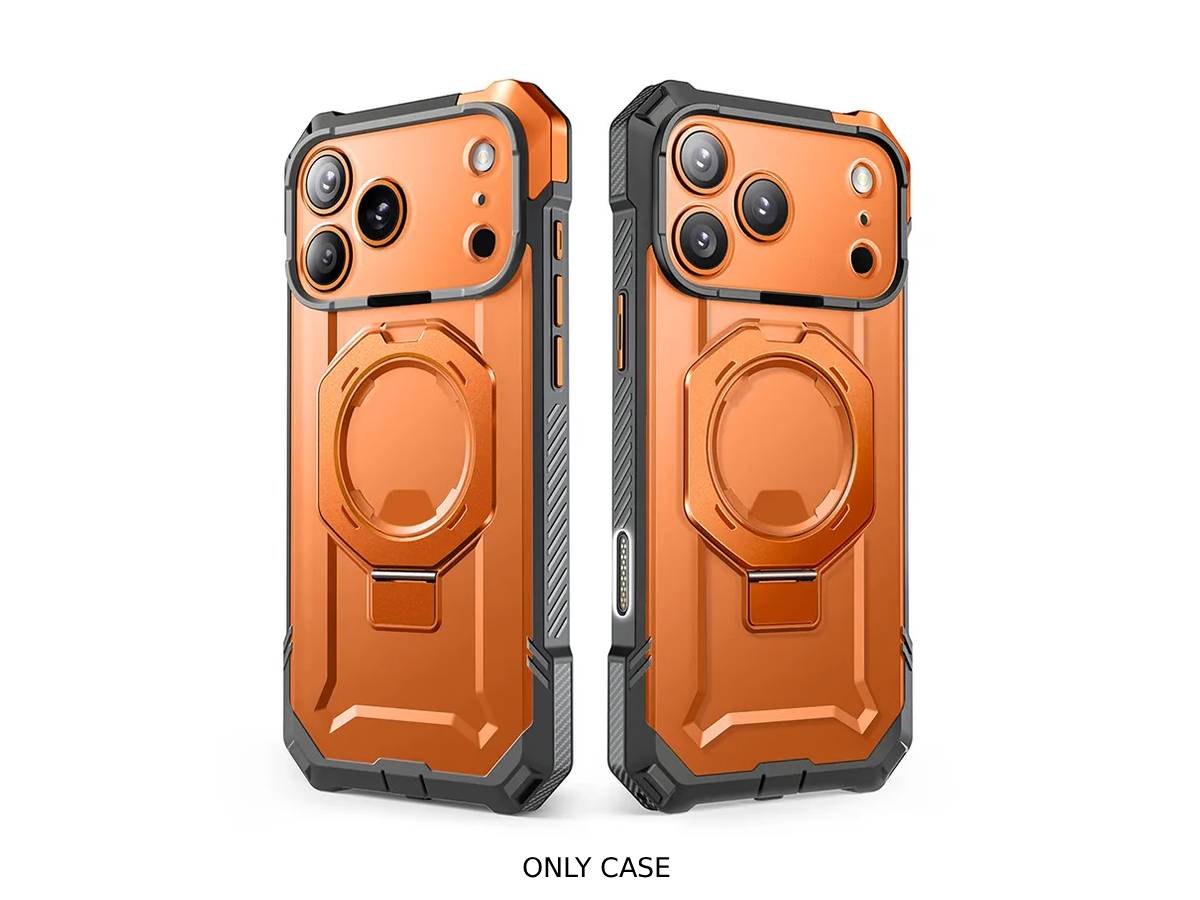 i-Blason Unicorn Beetle GRIP MagSafe Case for iPhone 17 Pro - Orange