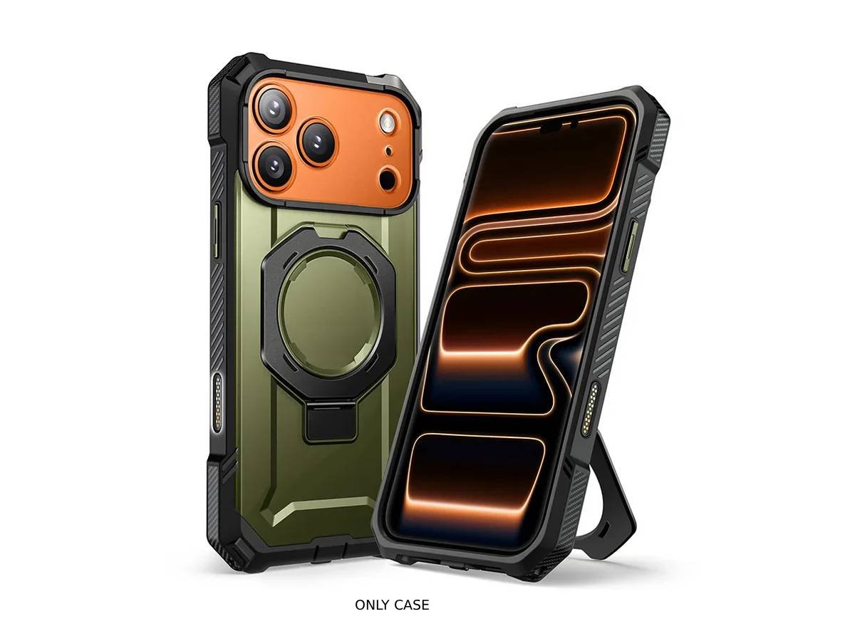 i-Blason Unicorn Beetle GRIP MagSafe Case for iPhone 17 Pro Max - Dark Green