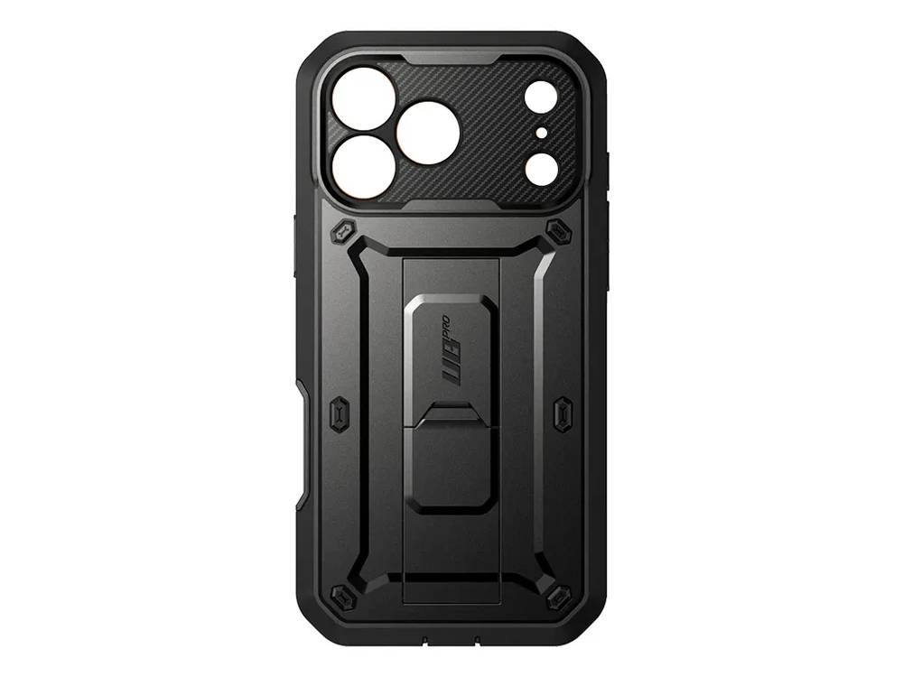 i-Blason Unicorn Beetle PRO Rugged Case with Built-in Screen Protector for iPhone 17 Pro Max - Black