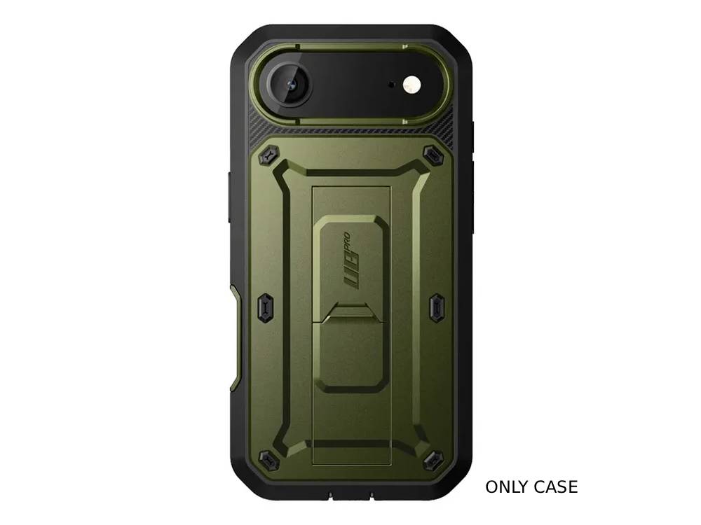 i-Blason Unicorn Beetle PRO Rugged Case with Built-in Screen Protector for iPhone Air - Dark Green