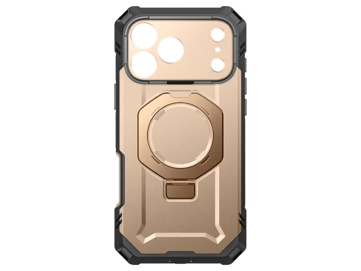 i-Blason Unicorn Beetle GRIP PRO MagSafe Case with HD Tempered Glass for iPhone 17 Pro - Gold