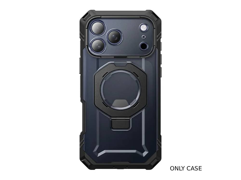 i-Blason Unicorn Beetle GRIP PRO MagSafe Case with HD Tempered Glass for iPhone 17 Pro - Black