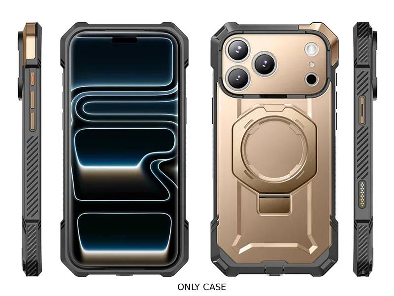 i-Blason Unicorn Beetle GRIP MagSafe Case for iPhone 17 Pro - Gold