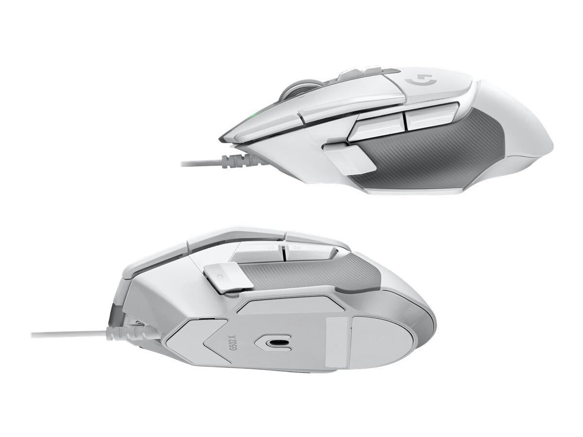 Logitech G502 X Gaming Mouse - White