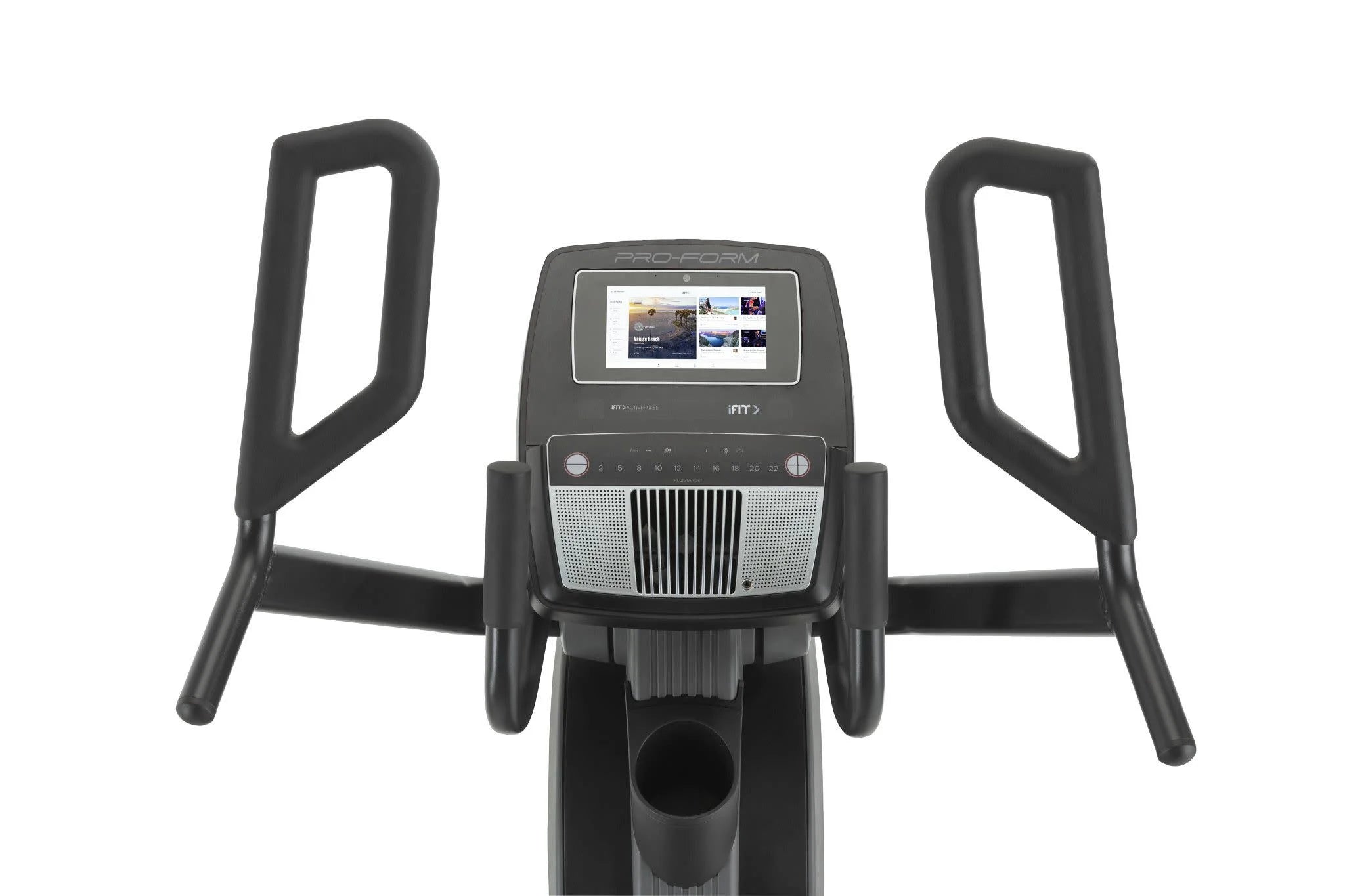 Trainer H7 iFit-Enabled Elliptical with 7” Touchscreen & Cooling Fan