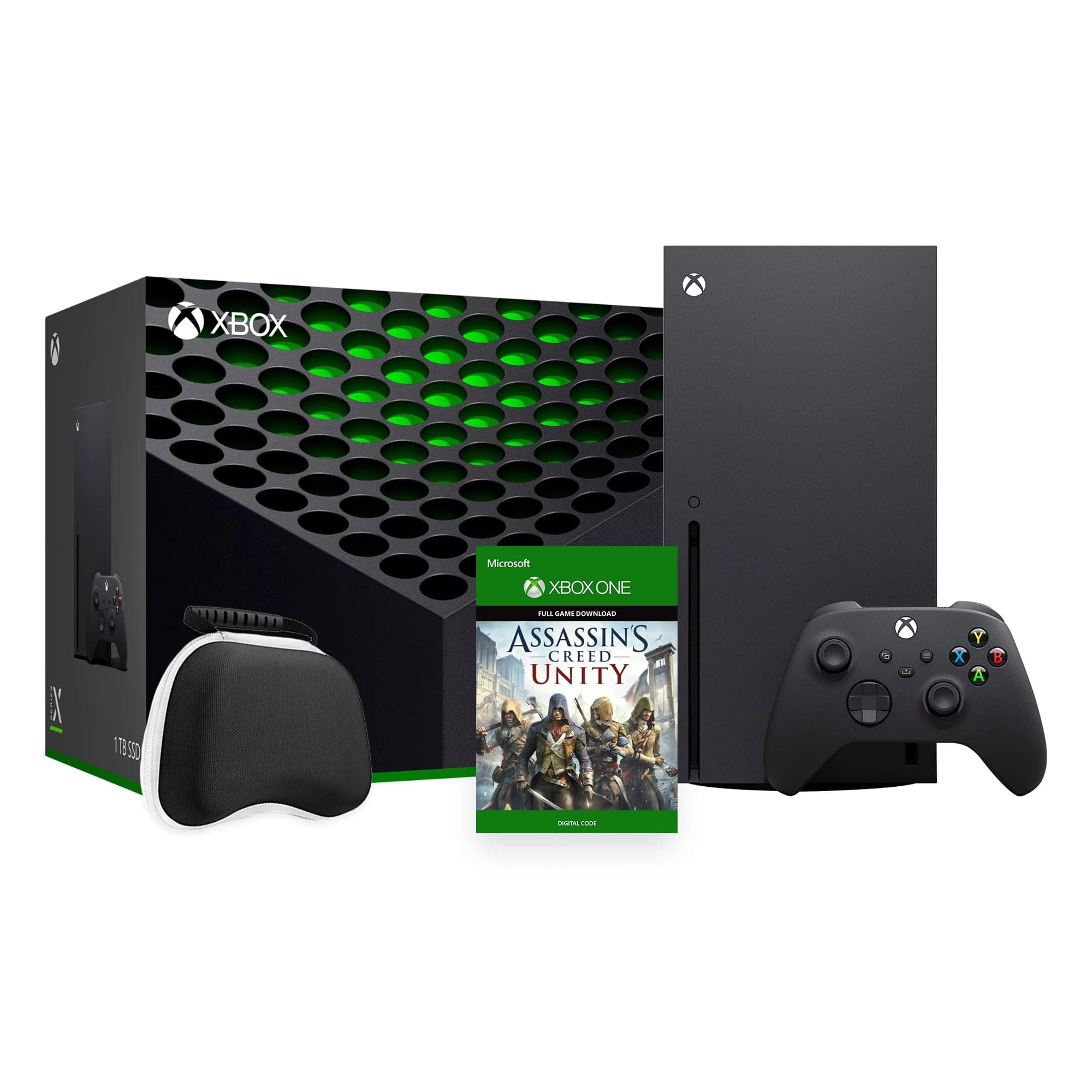 2023 Xbox Series X Bundle: 1TB SSD Console with Wireless Controller & Assassin's Creed Unity Game
