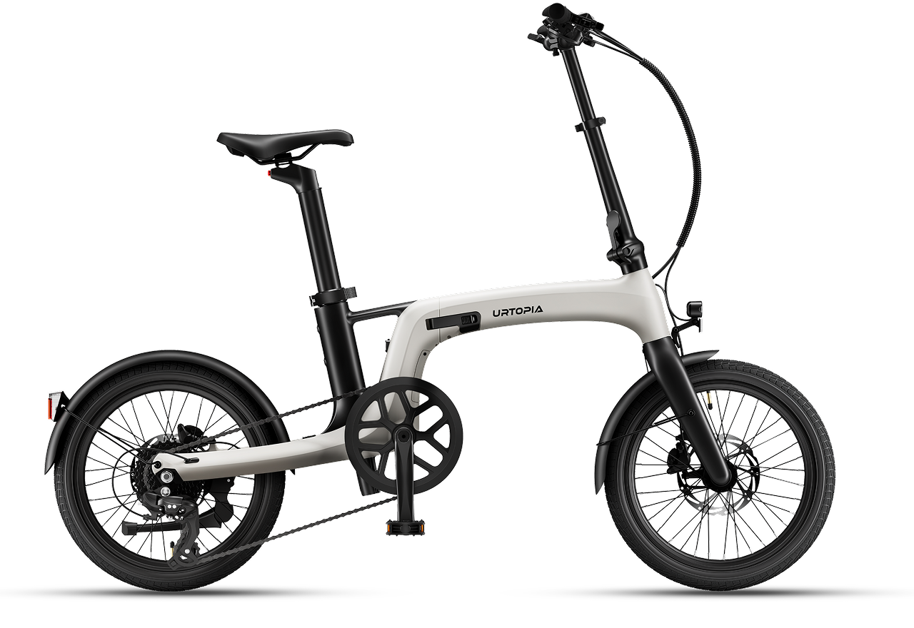 Urtopia Carbon Fold 2 E-Bike - Glacier Blue