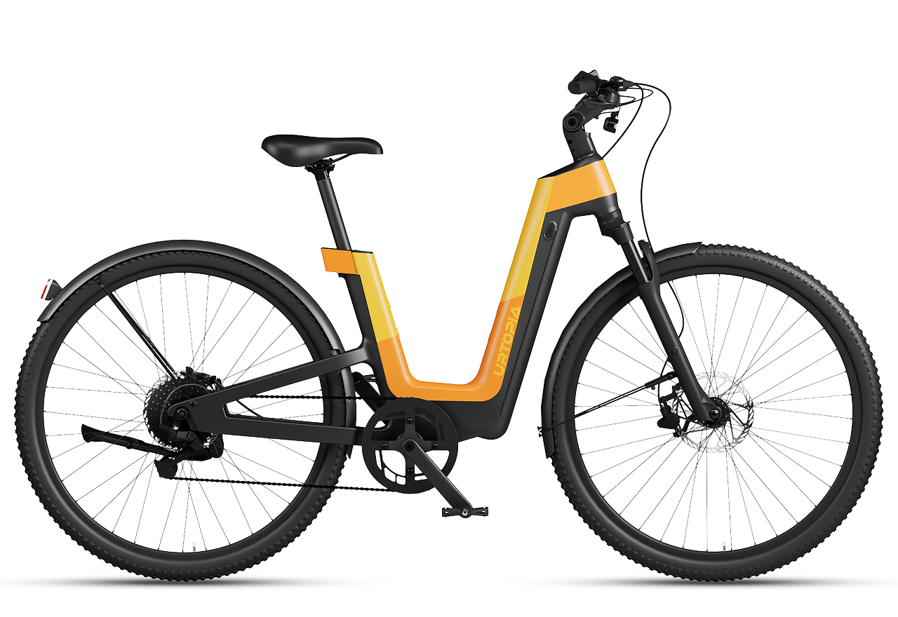 Urtopia Carbon Fusion Pro E-Bike - Vital Orange