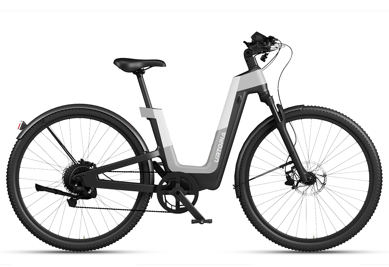 Urtopia Carbon Fusion Pro E-Bike - Elegant Grey