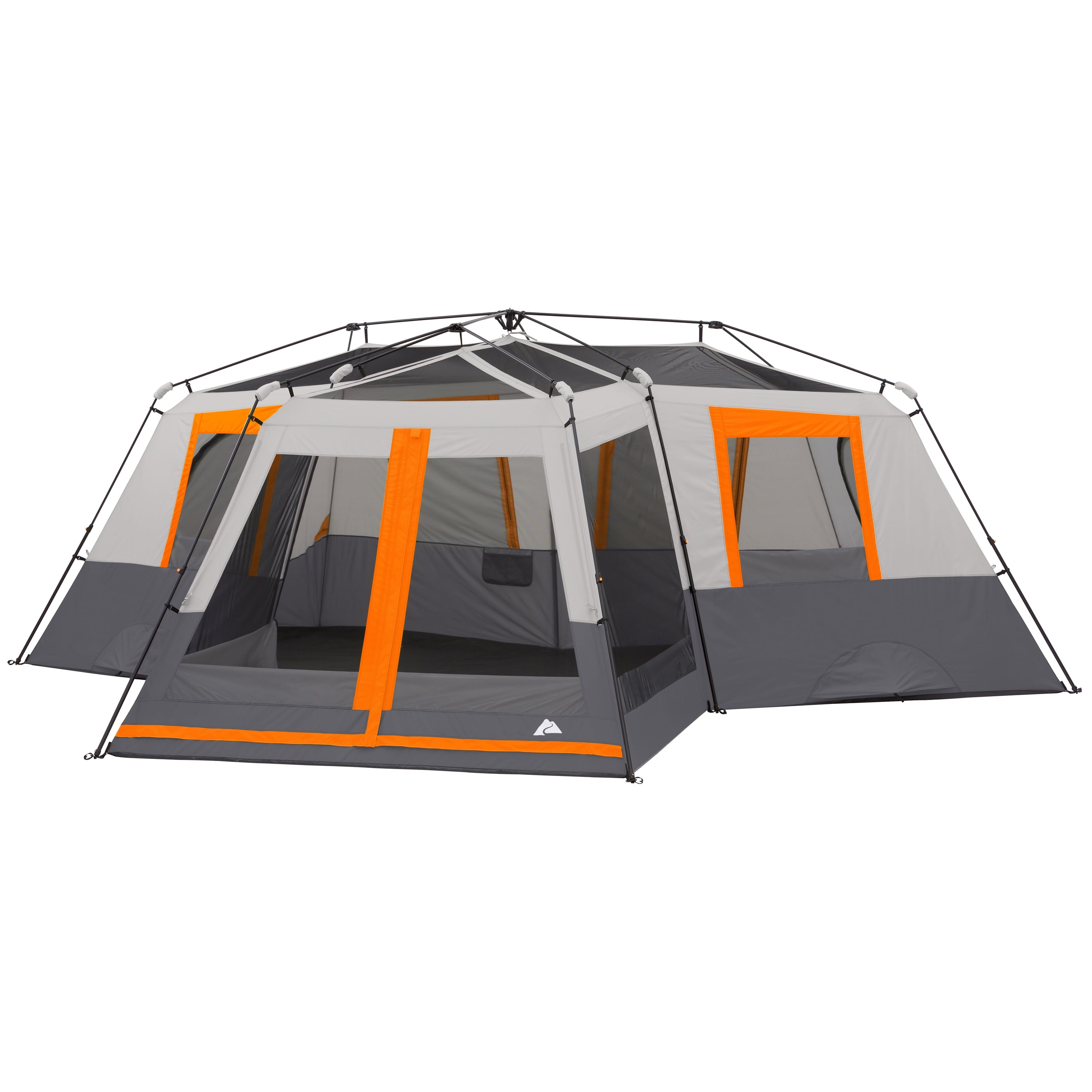 Spacious 12-Person 3-Room Instant Cabin Tent with Screen Room – 20' x 18', 56.5 lbs
