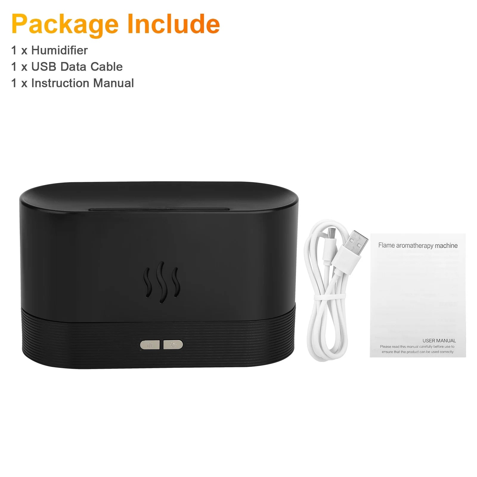 180ml Essential Oil Diffuser with 7-Color LED Light & Humidifier for Office & Home