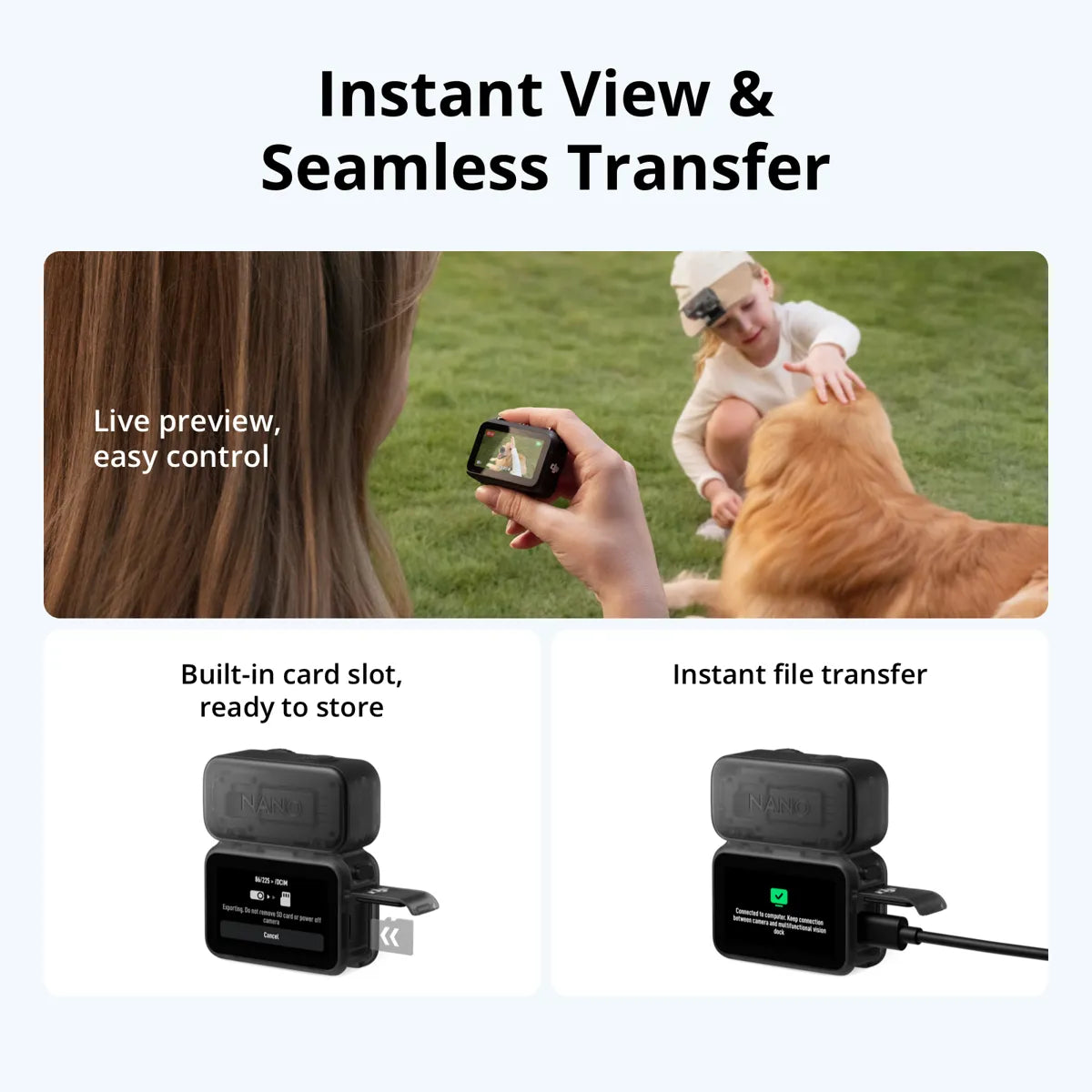 DJI Osmo Nano 64GB Action Camera Standard