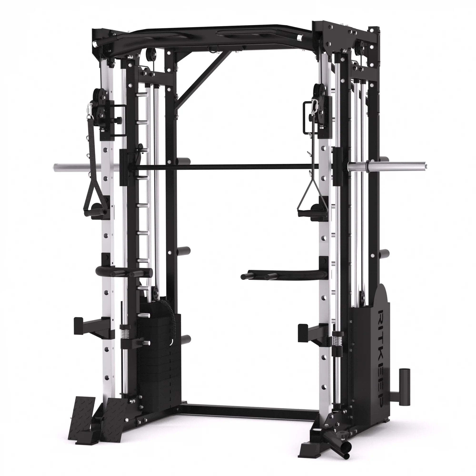 PMAX 5600 Home Gym Smith Machine with Integrated Weight System