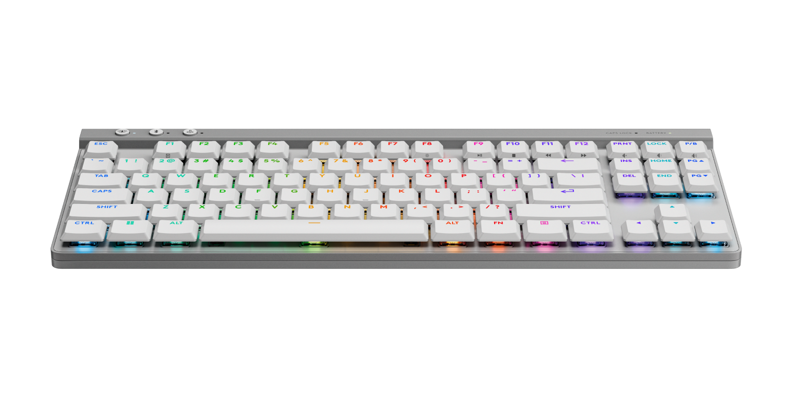 Logitech G515 LIGHTSPEED TKL Tactile (White) - view 2
