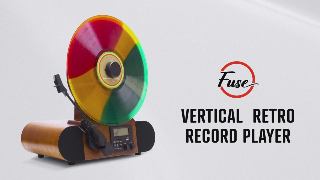 Fuse Vert Vertical Vinyl Record Player
