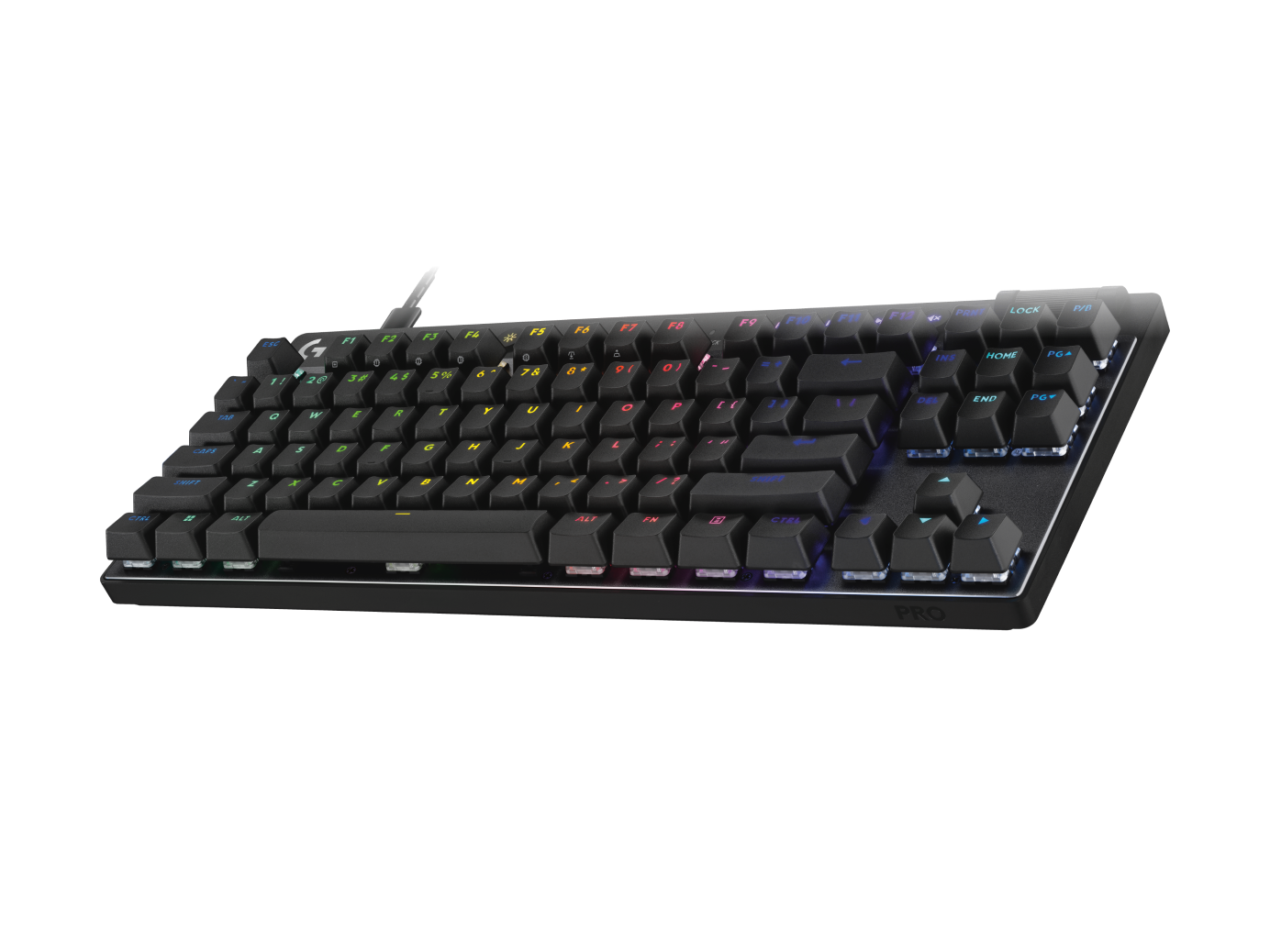 Logitech Pro X TKL Rapid Keyboard - Black - view 3
