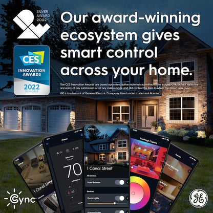 Black Smart Thermostat with Wi-Fi Connectivity and Smart Home Compatibility