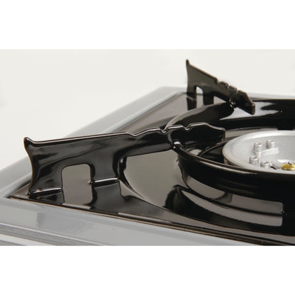 Portable Single-Burner Butane Camping Stove - Compact & Reliable