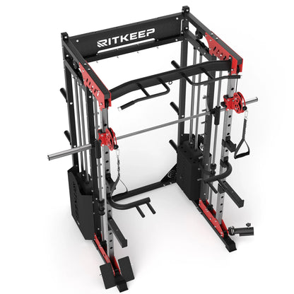 PMAX 5600 Home Gym Smith Machine with Integrated Weight System