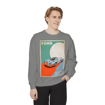 Ford GT40 Le Mans Vintage Race Sweatshirt