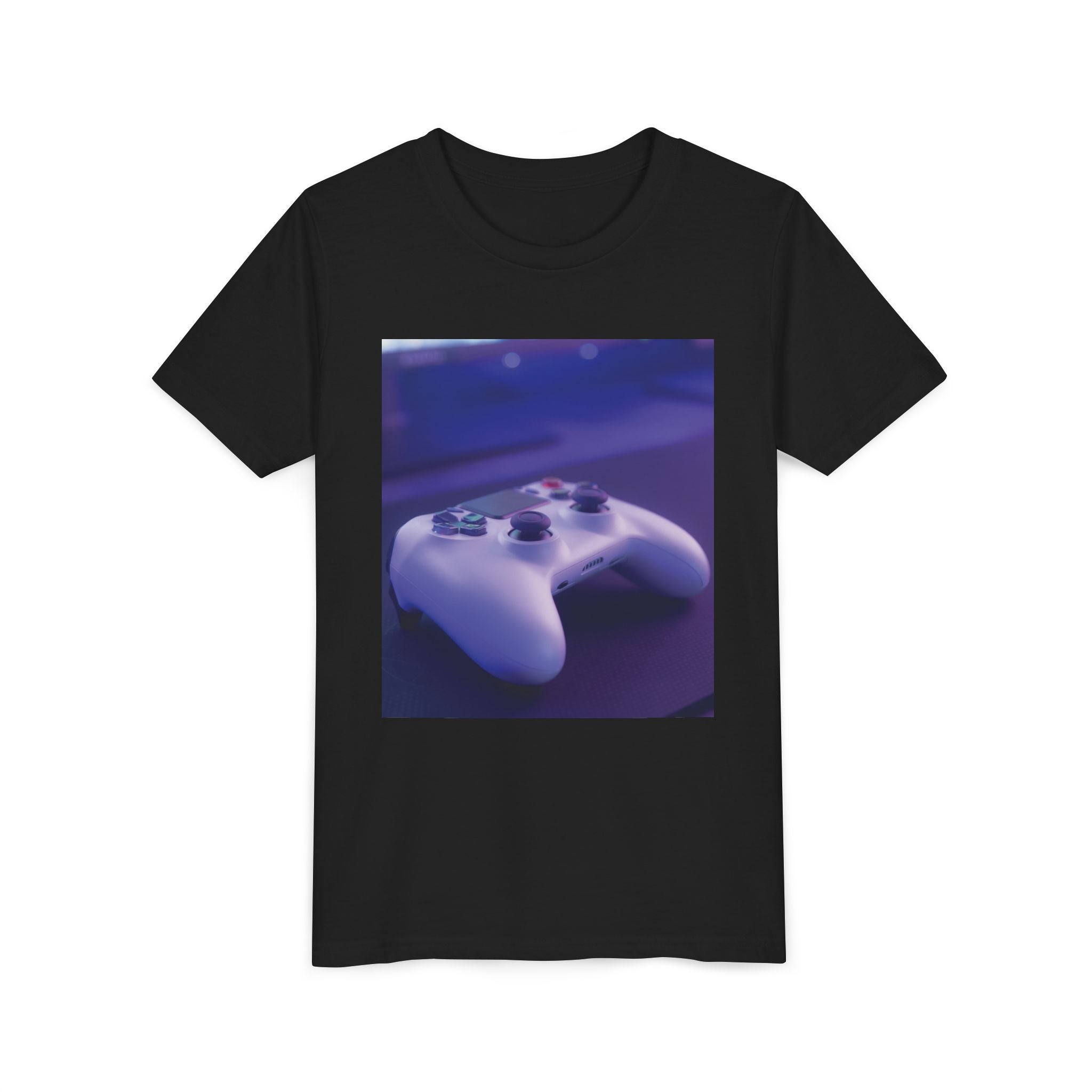 Youth Gaming Tee – Retro Controller Graphic T-Shirt