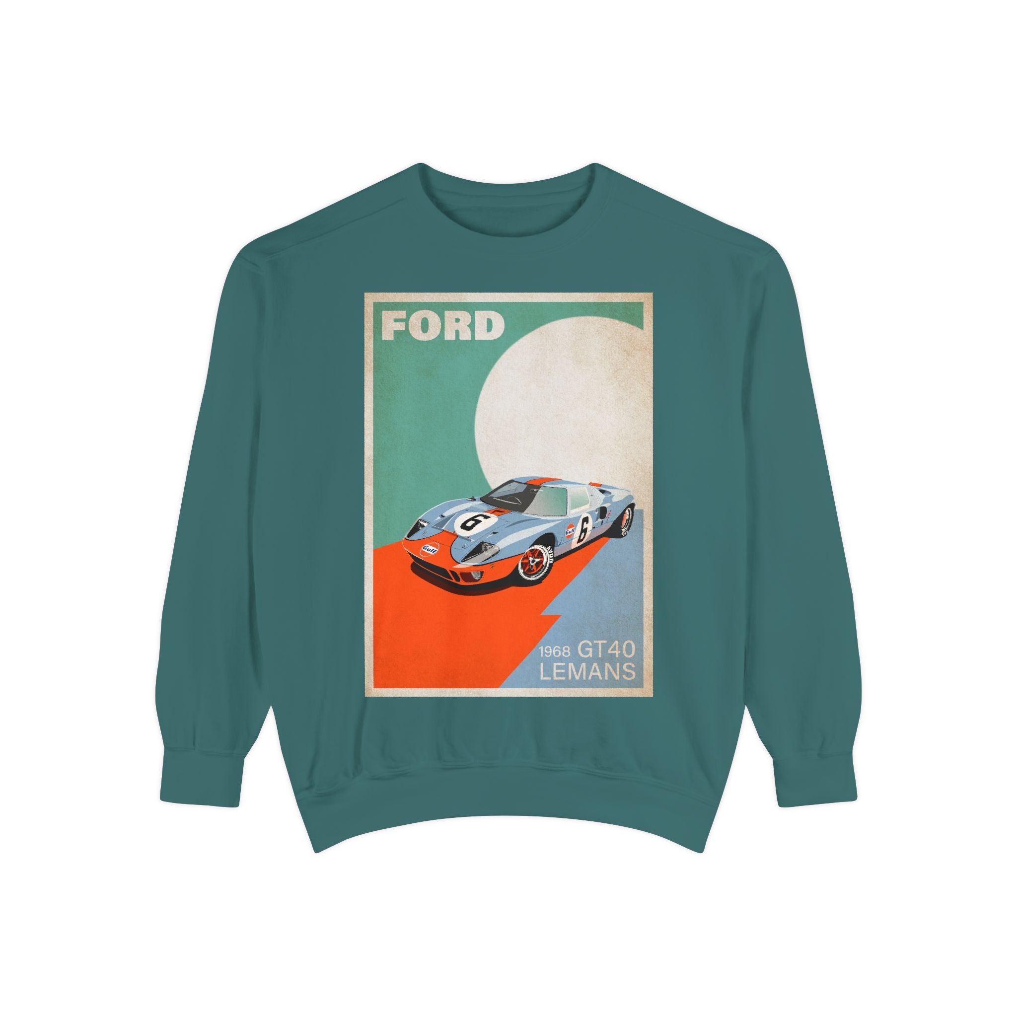 Ford GT40 Le Mans Vintage Race Sweatshirt