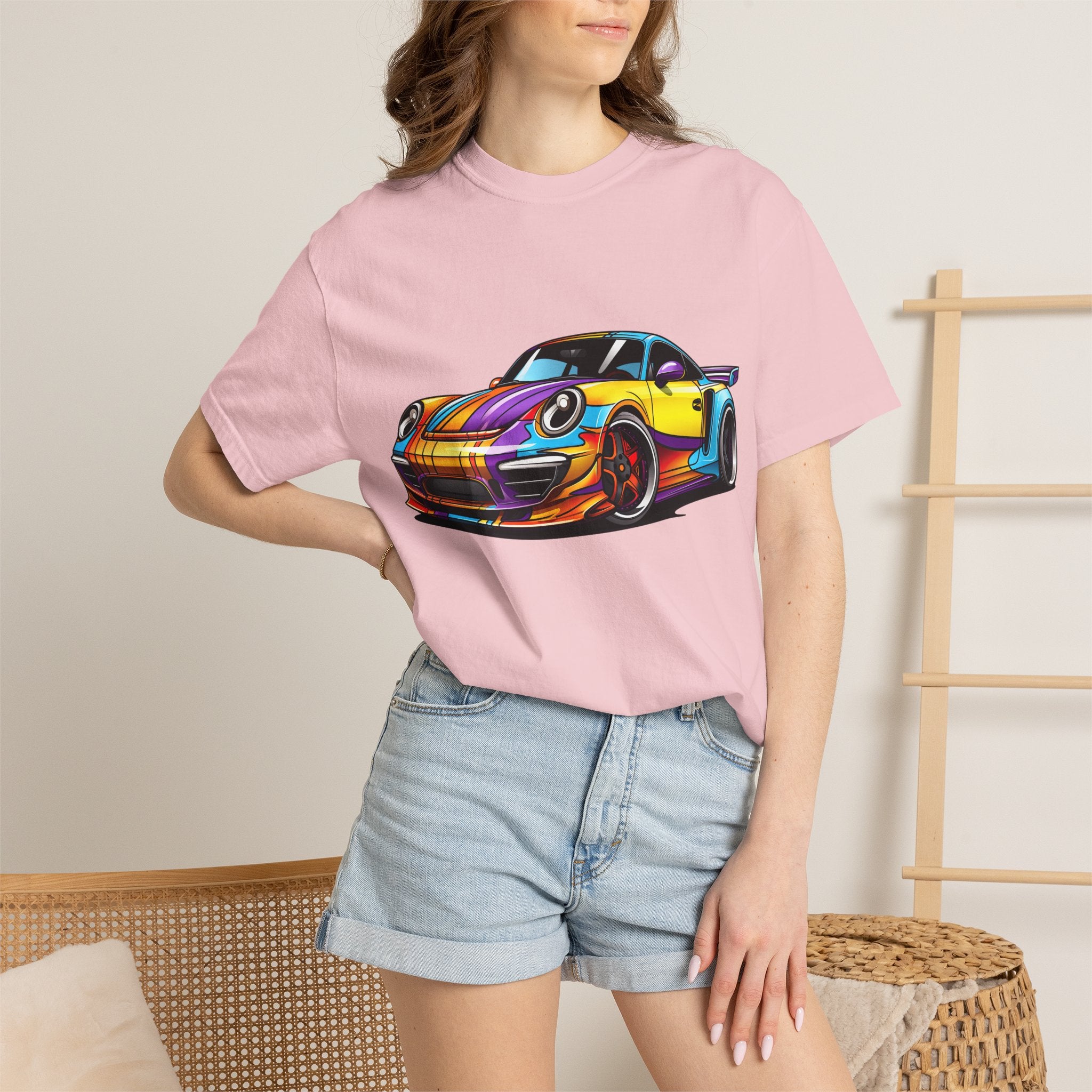 Psychedelic Sports Car T-Shirt